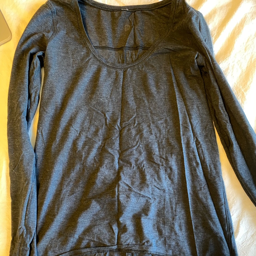 Long sleeve althletic top